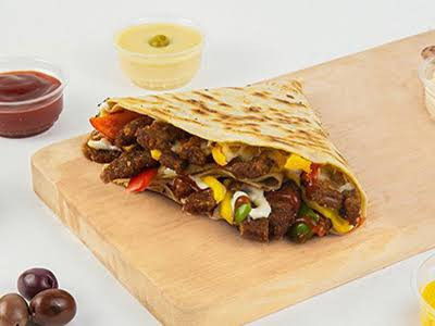 كريب برجر لحمة