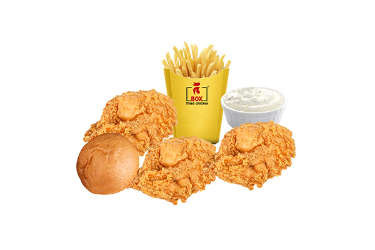 وجبة مكس ال 3 قطع