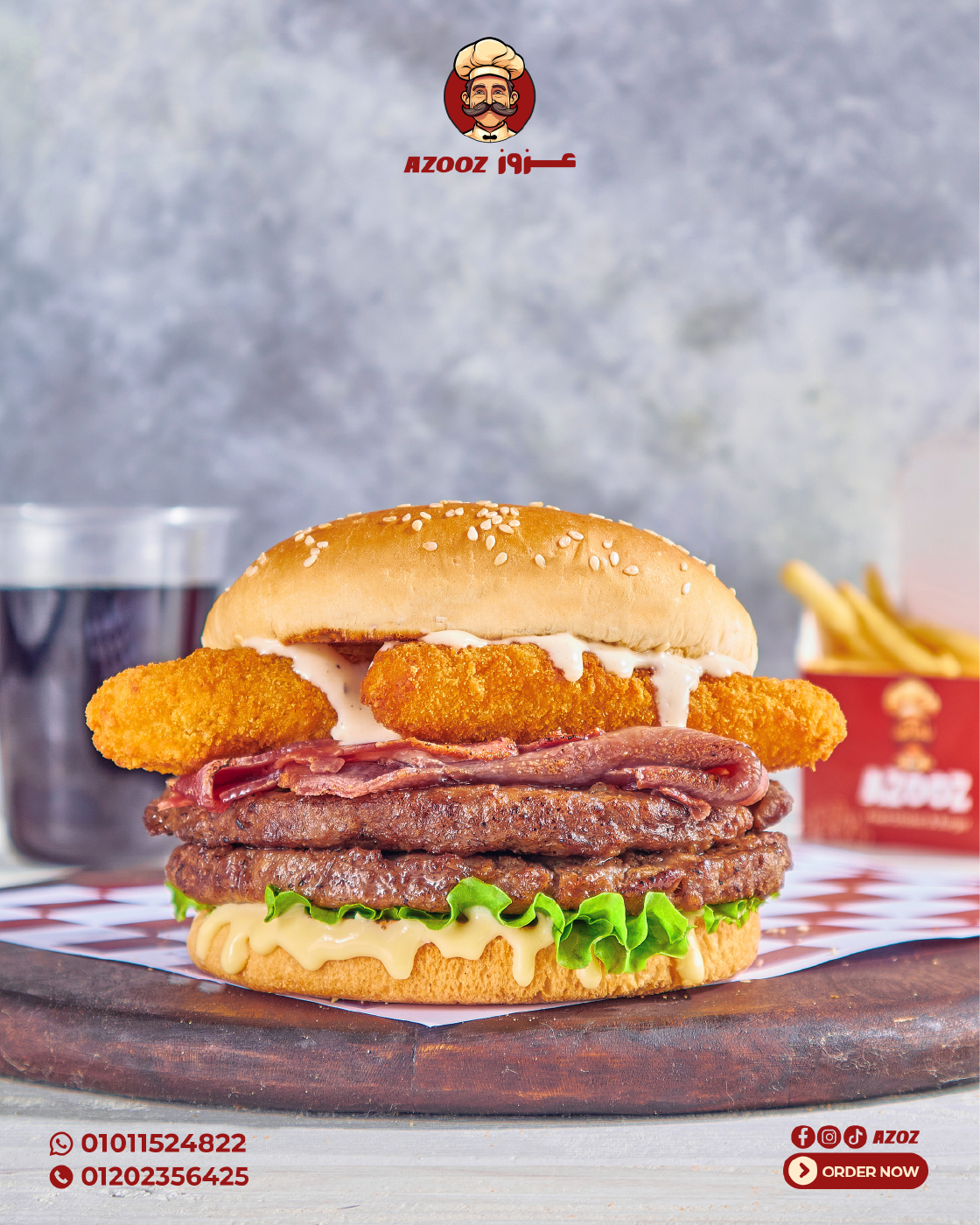 Super Supreme Beef Burger