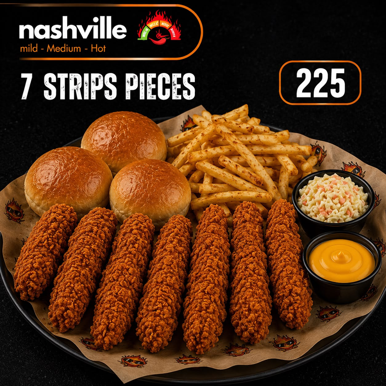 7 NASHVILLE STRIPS