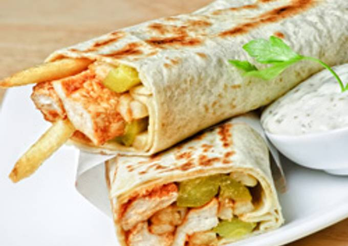 ساندوتش بطاطس سوري جبنه