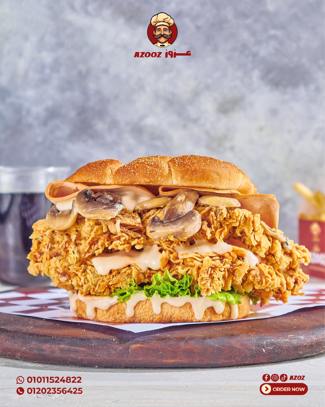 Creamy mashroom chicken
