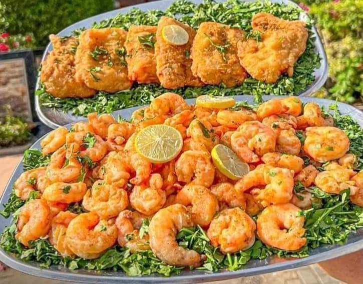 وجبه ارز ثمن جمبري صغير