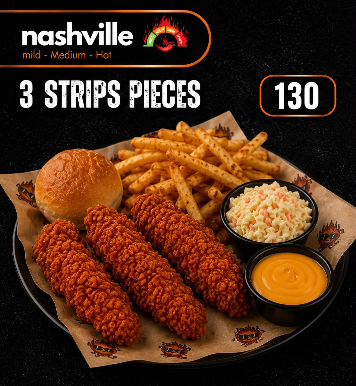 3 NASHVILLE STRIPS