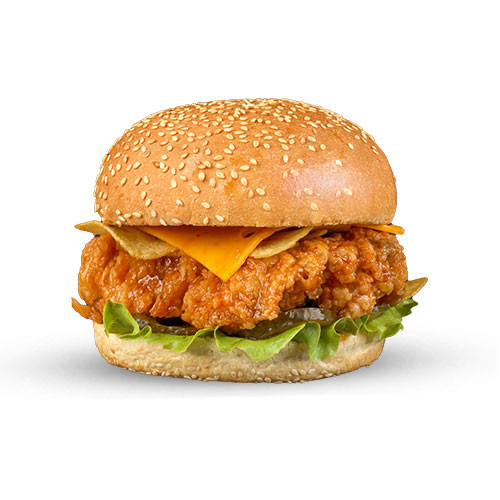 برجر تشيكن باربيكيو سنجل