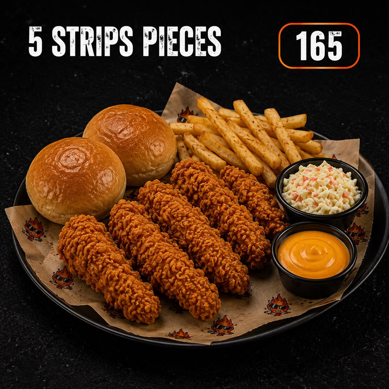 5 STRIPS PIECES
