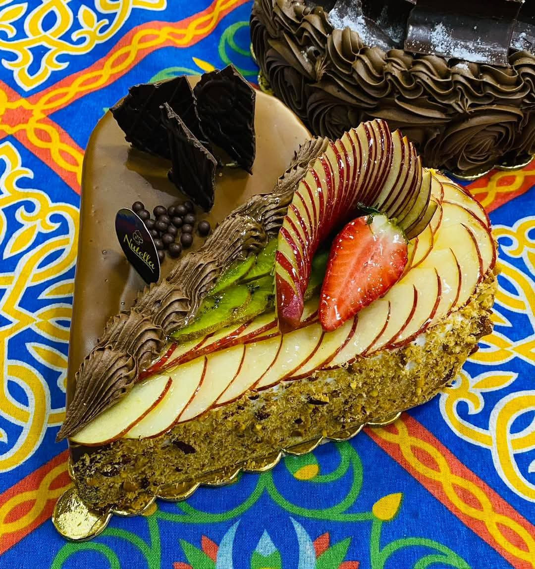 تورتة قلب صغير