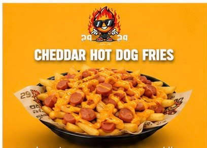 CHEDDAR HOT DOG FRIES