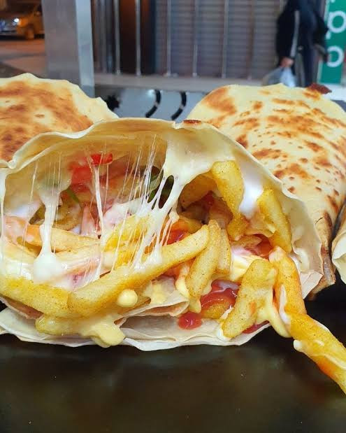 كريب بطاطس شيدر