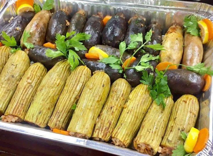 محشي باذنجان وكوسه