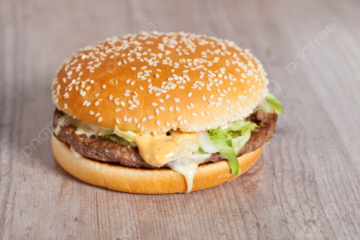 ساندوتش برجر جبنه