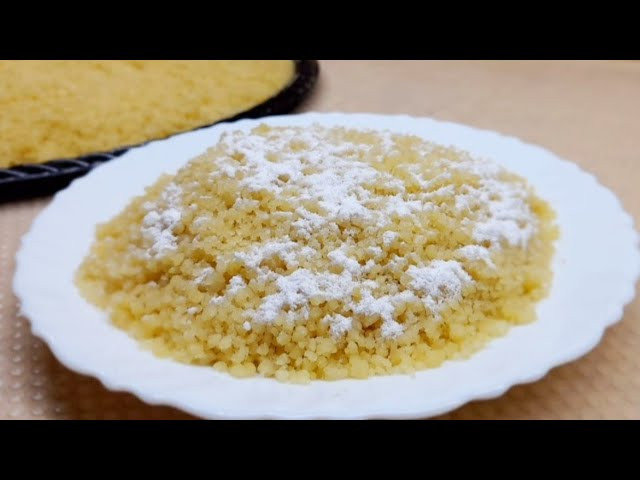 كسكسي سكر + سمنه بلدي