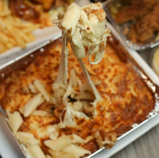 مكرونة فرايد تشيكن