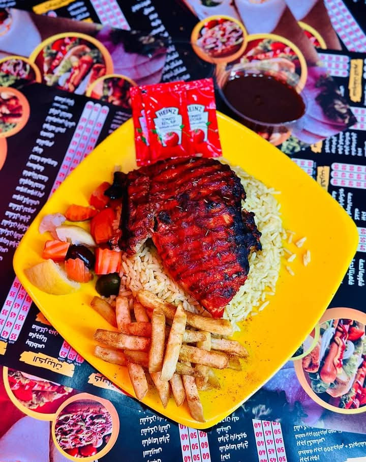 وجبة ربع فرخة