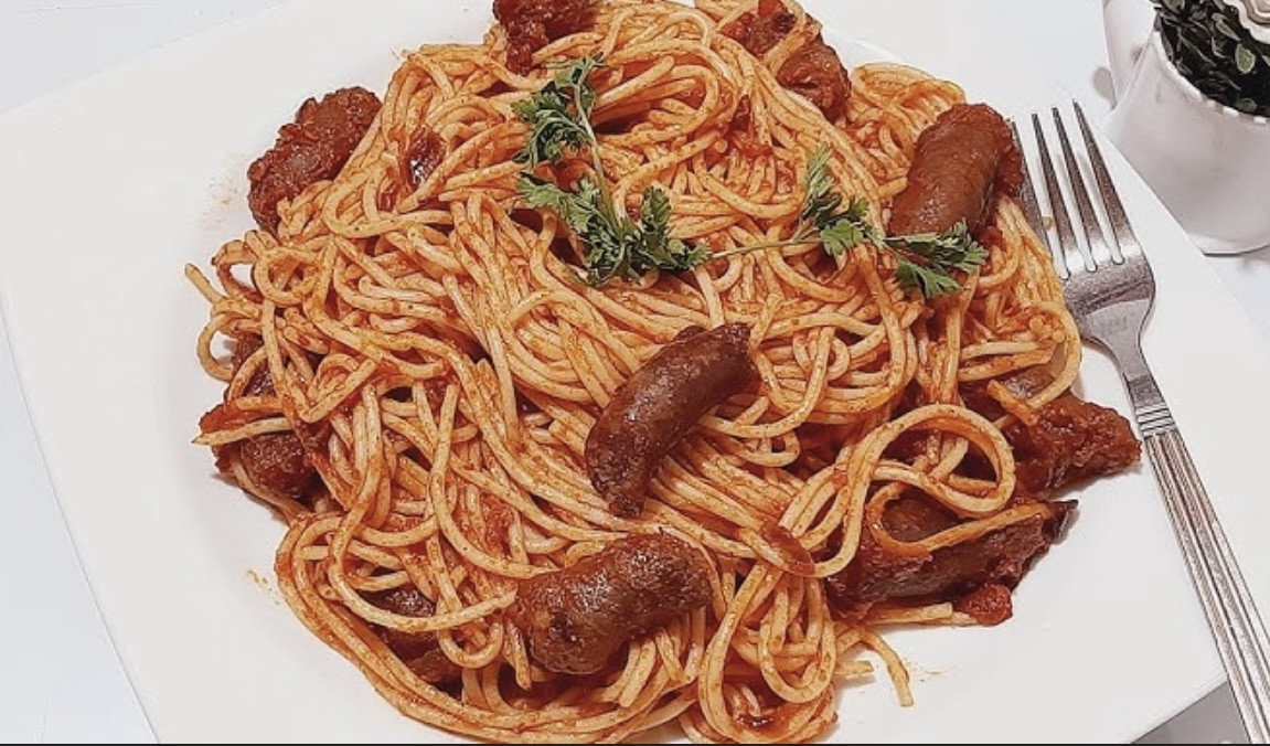 اسباجتي سجق جريل