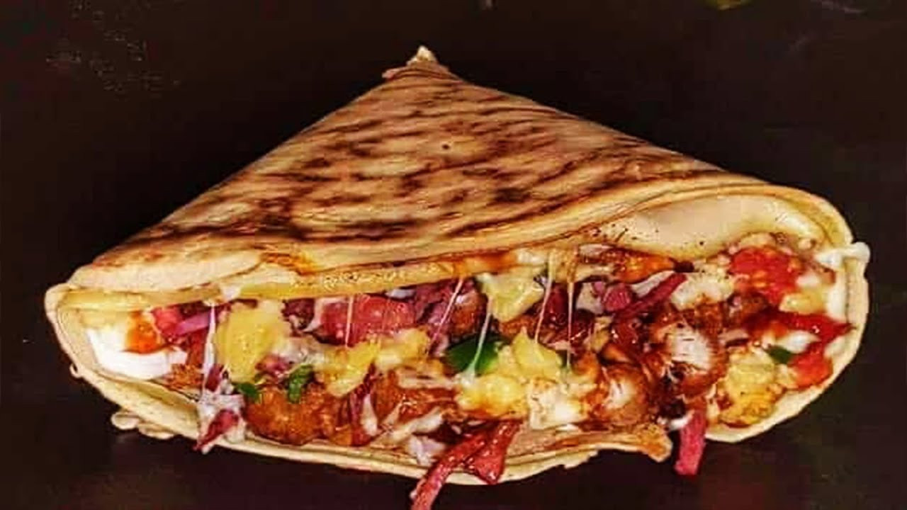 كريب شاورما لحمة