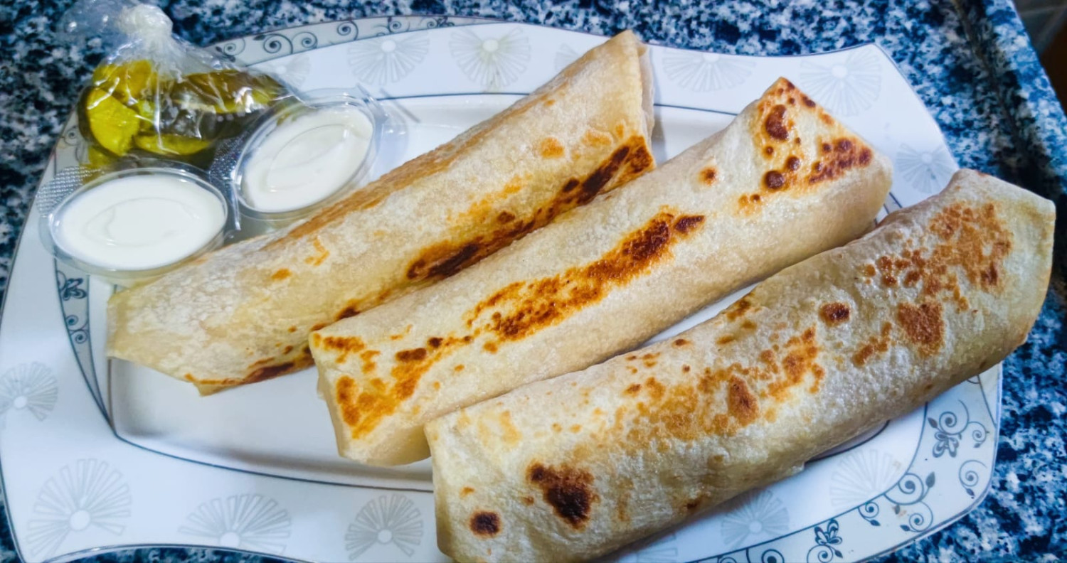 شاورما سوري بالموتزريلا