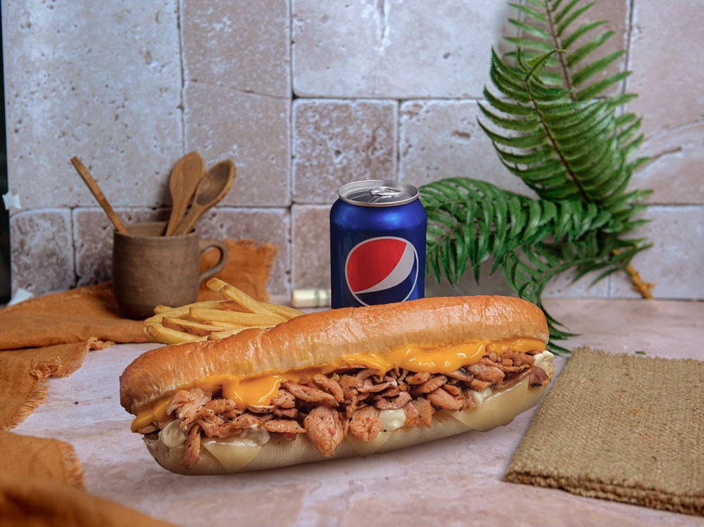 ساندوتش فاهيتا لحم