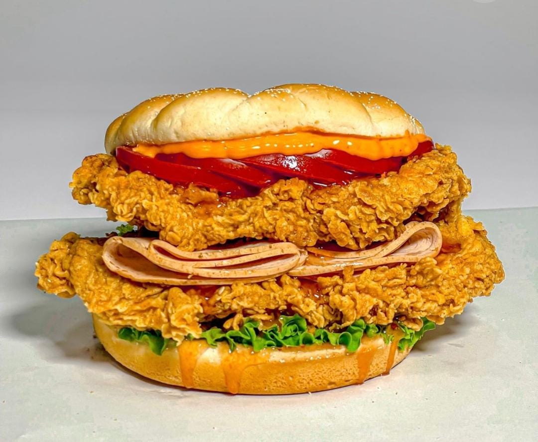 تشيكن كرسبي دبل( سندوتش)