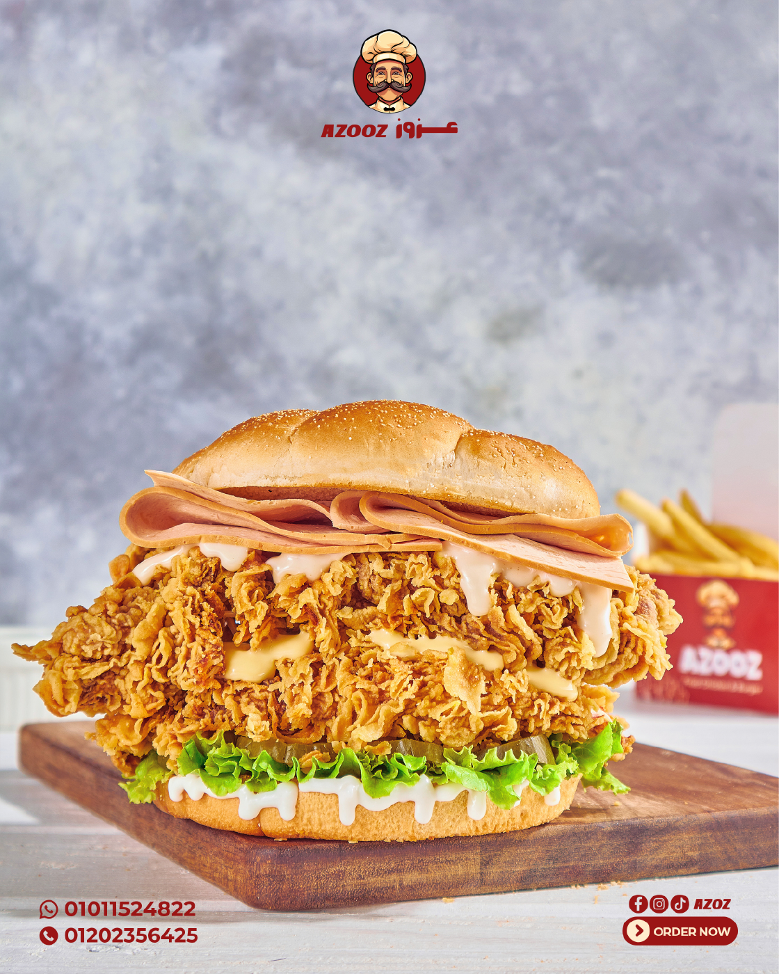 Runch Chicken Burger